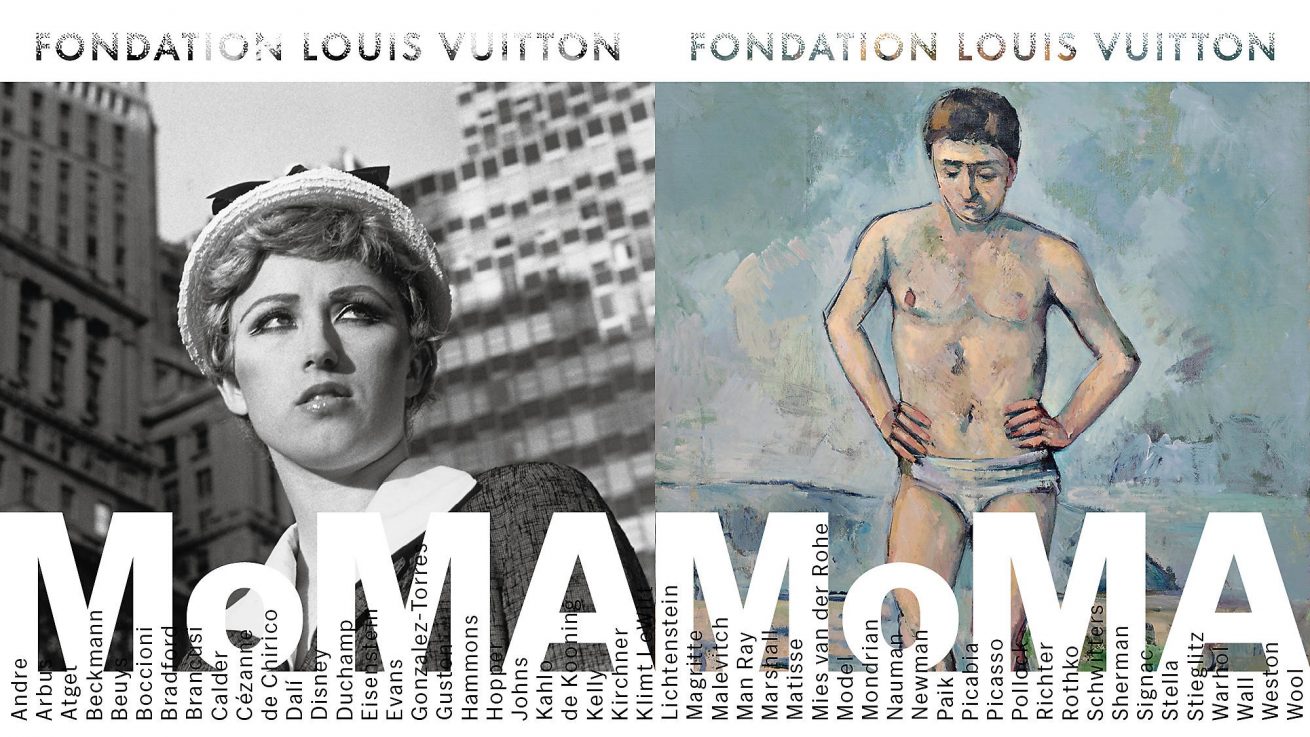 A exposição Etre moderne: le MoMa à Paris, na Fondation Louis Vuitton