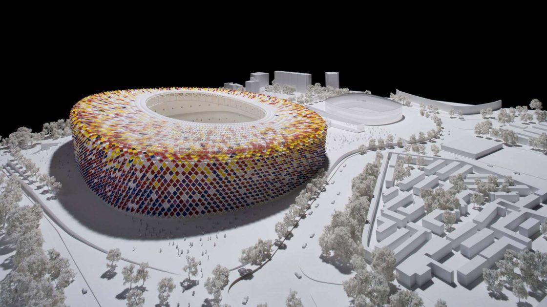 projeto de reforma do camp nou