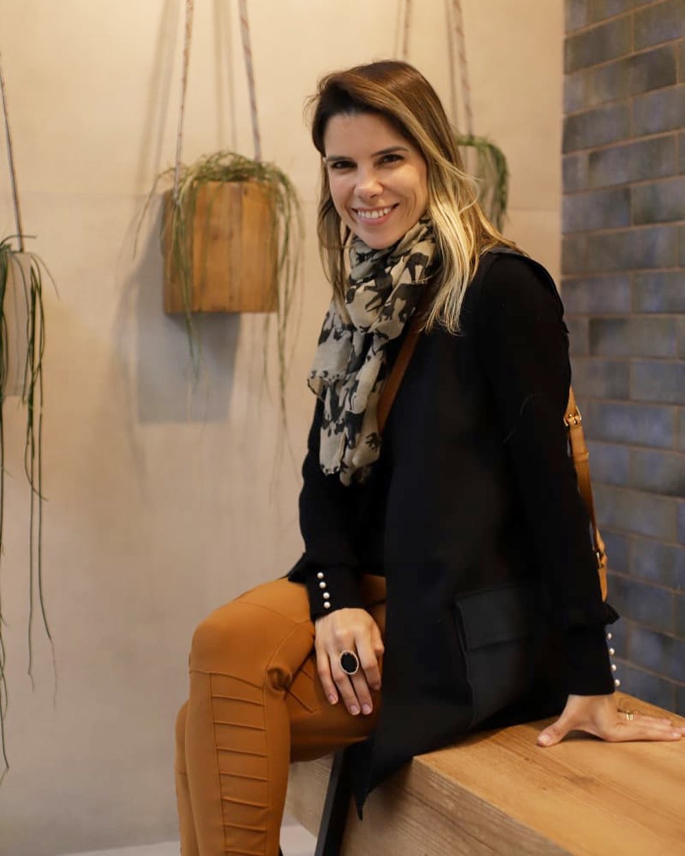 Na fábrica da Portobello (SC), Adriana conheceu produtos, valores e a história da marca