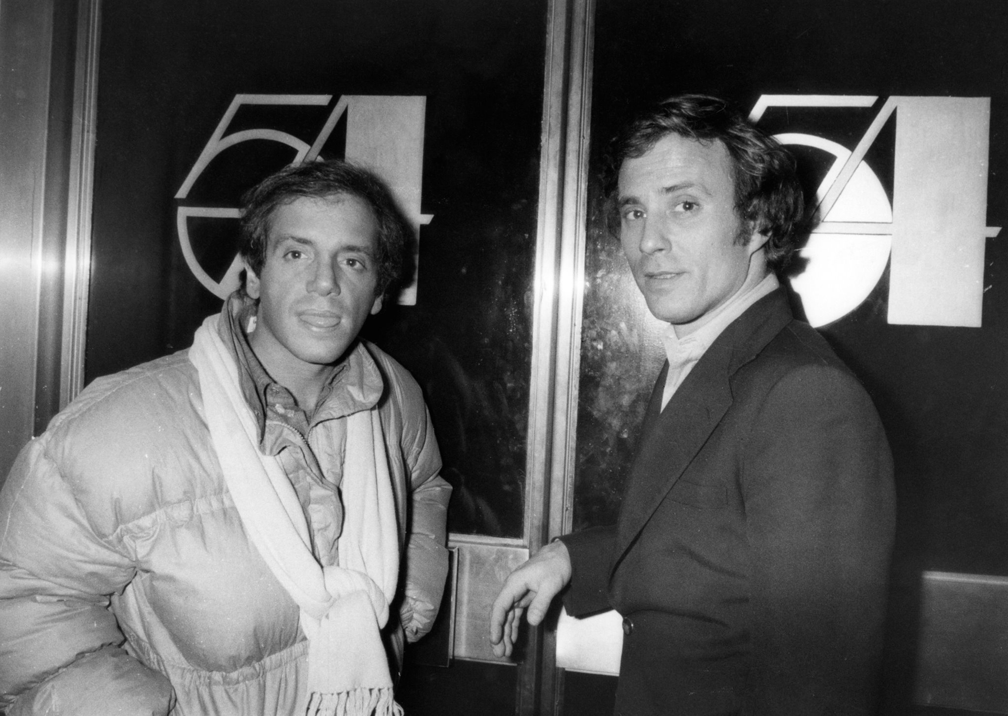 Steve Rubell e Ian Schrager, na boate Studio 54 (Foto: divulgação Studio 54: The Documentary)