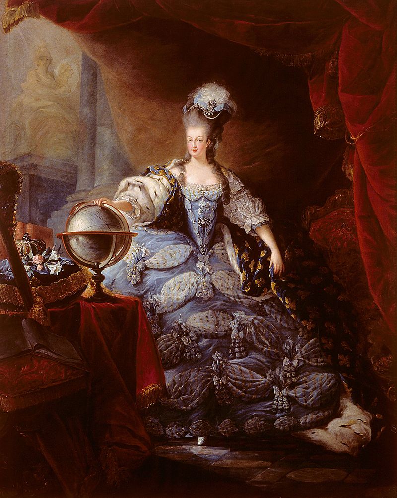 Maria Antonieta foi a última rainha consorte da França antes do início da Revolução Francesa
