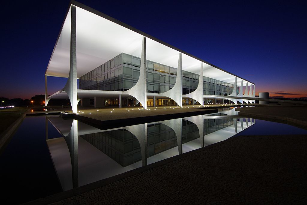 As obras do Palácio do Planalto foram executados por Joaquim Cardoso (Foto: Gastão Guedes)