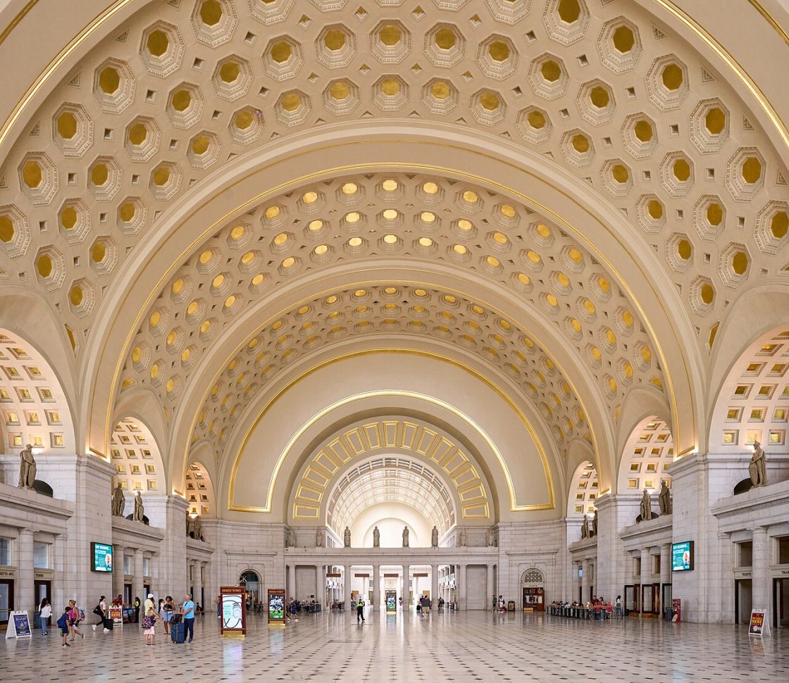  interior da Union Station, em Washington D.C