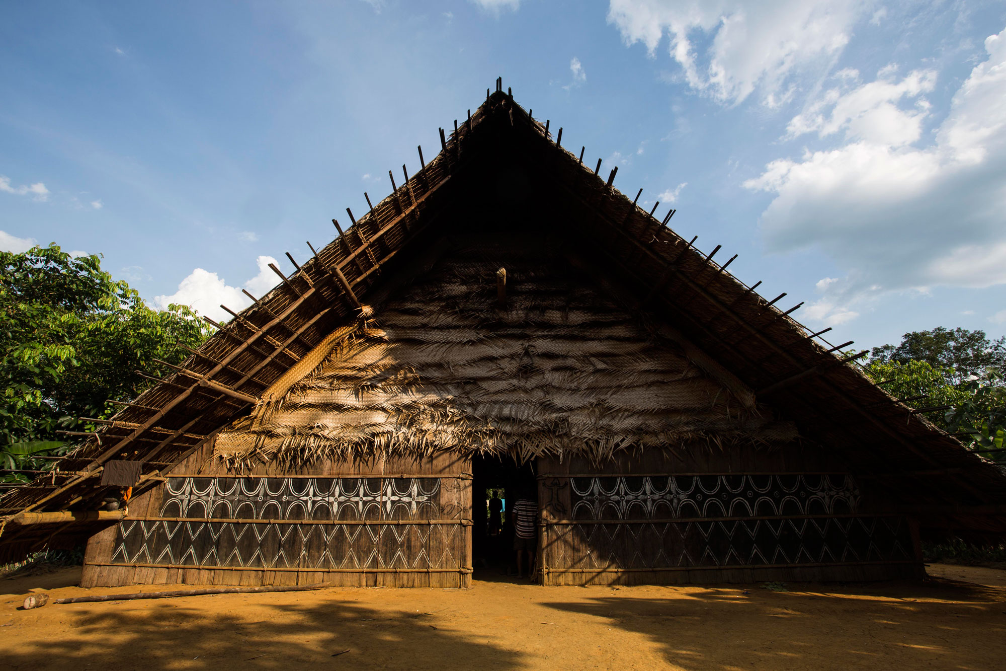 As malocas são um dos principais tipos de obras da arquitetura indígena (Foto: Gaia Amazonas)