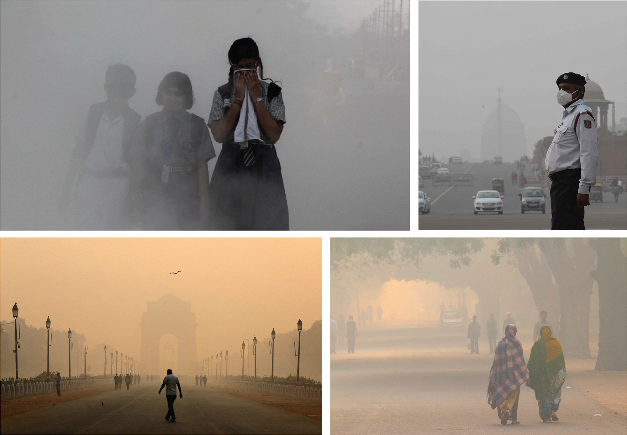 Poluição chega a níveis insustentáveis em Nova Déli (Foto: Studio Symbiosis)