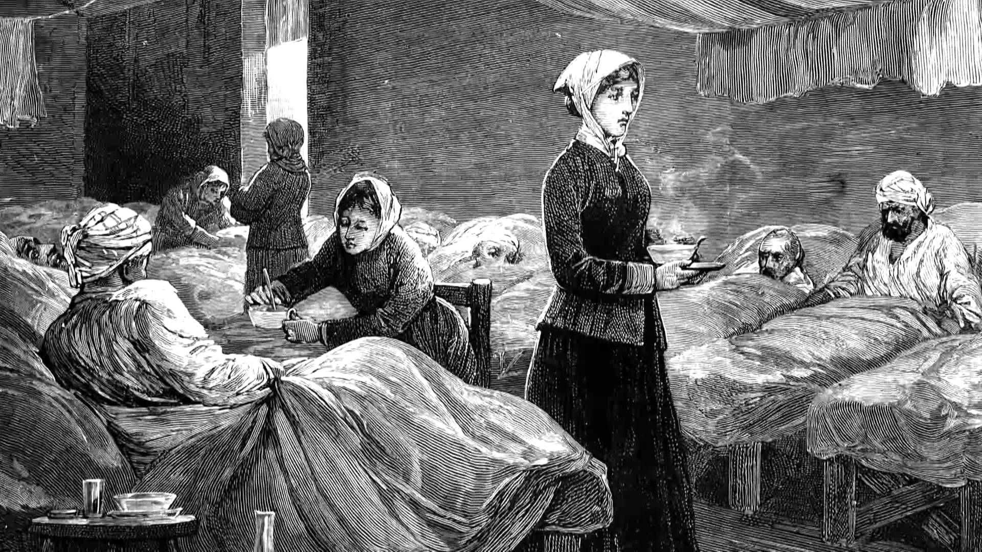 O conceito de alocação de pacientes, como conhecemos atualmente, na Terapia Intensiva nasceu em 1854 por meio de  Florence Nightingale (Imagem: AMIB)