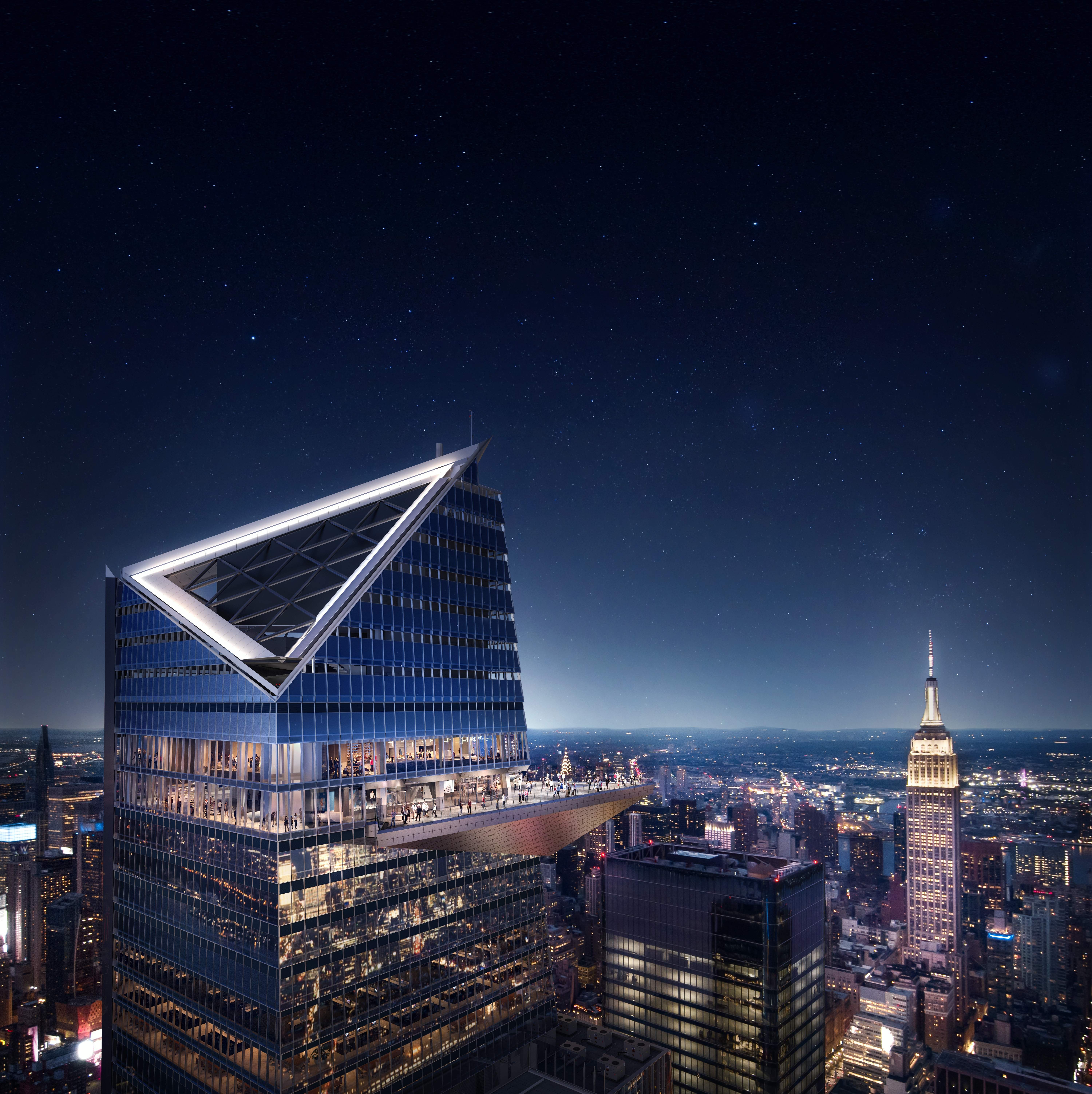 O Edge proporcionará uma nova visão das luzes de Nova York (Foto: Eli Parry/Oxford)