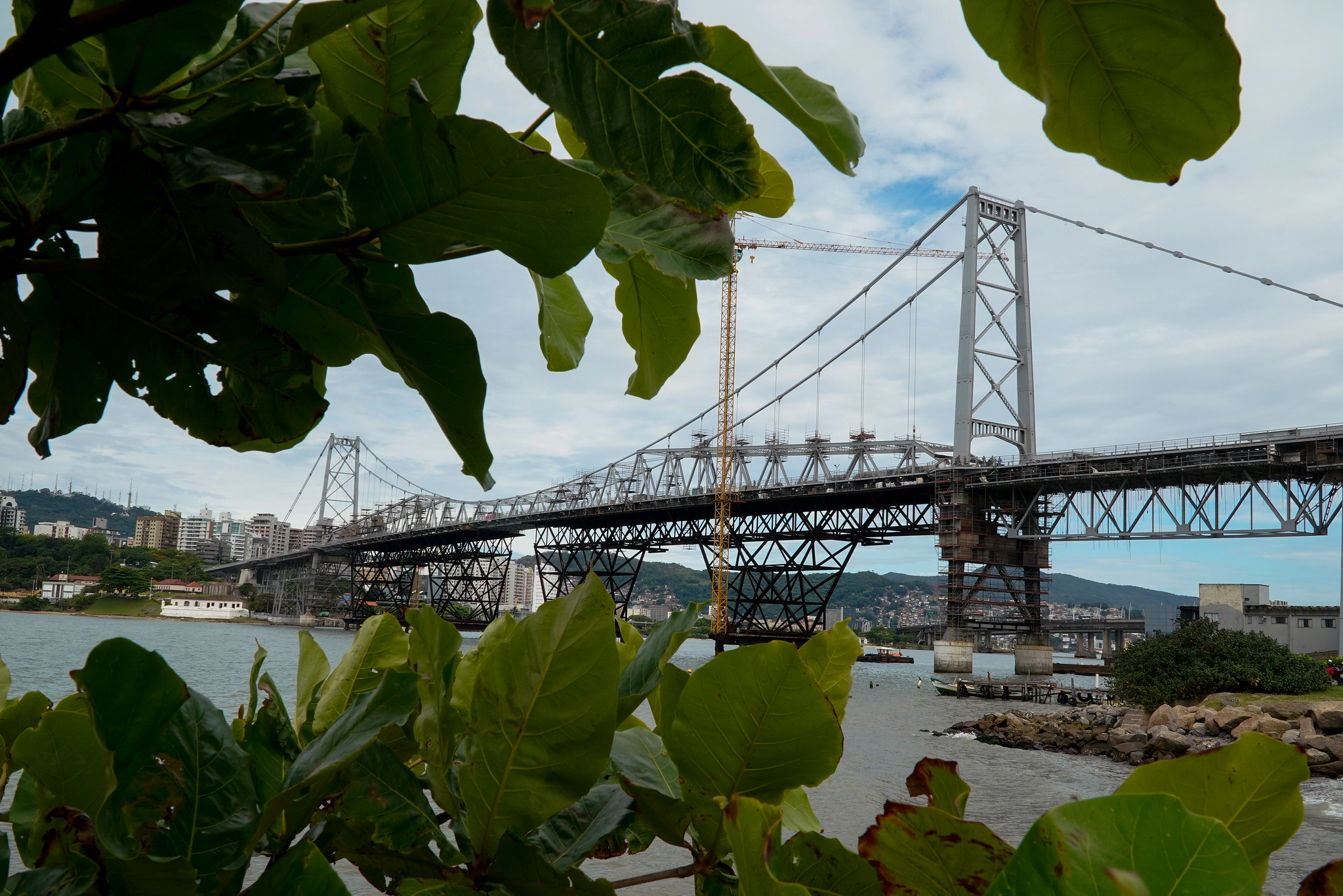 A Ponte Hercílio Luz passou por sua merecida, ainda que tardia, revitalização (Foto: Ricardo Wolffenbuttel/ Secom/Governo Santa Catarina)