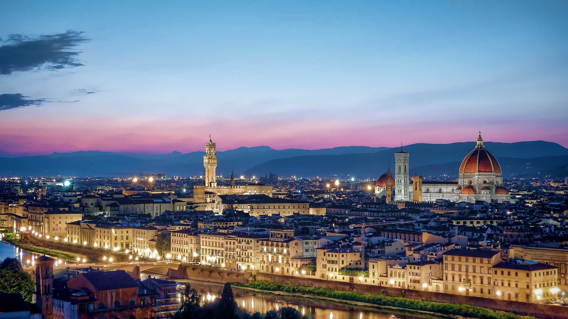Florença, cidade berço do renascimento fechada para o mundo por tempo indeterminado (Foto: MustangJoe por Pixabay)