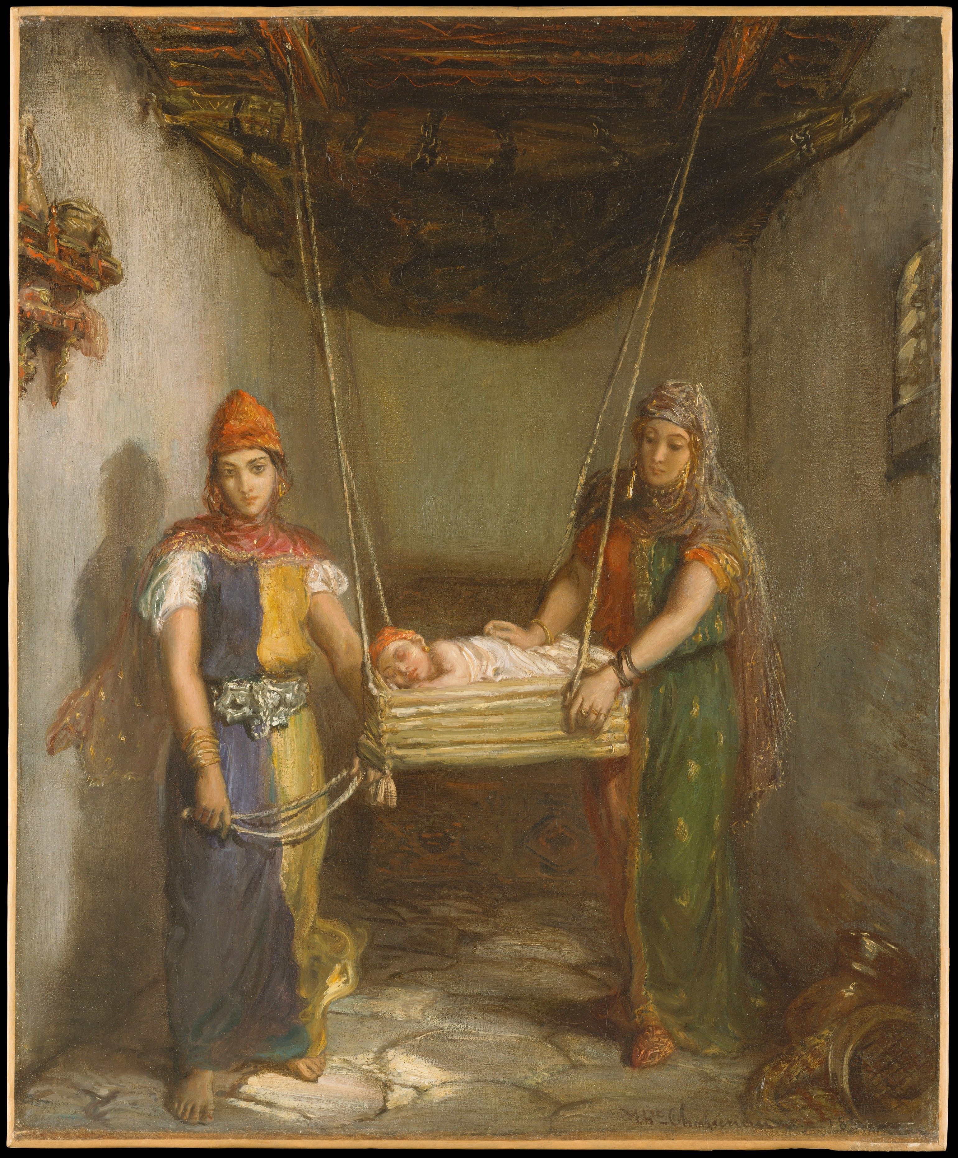  Scene in the Jewish Quarter of Constantine, de Théodore Chassériau (Foto: The Metropolitan Museum of Art)