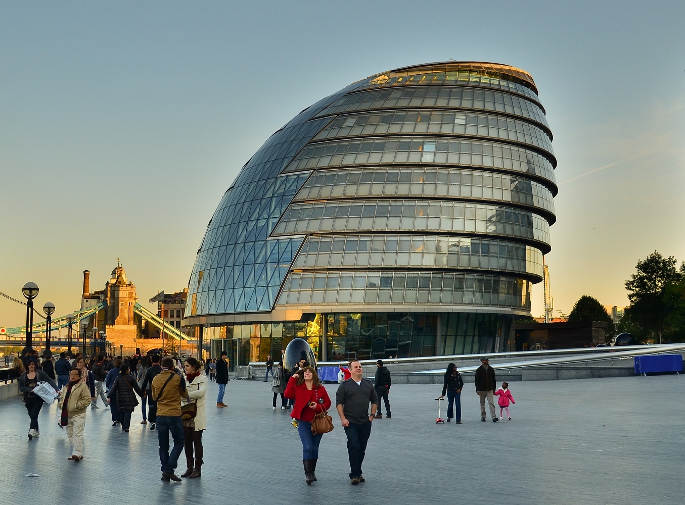 London City Hall é a sede do governo municipal de Londres (Foto: Garry Knight)