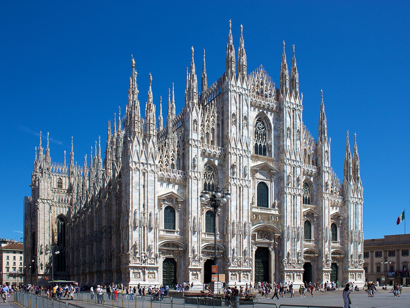 Duomo de Milão, uma das principais obras arquitetônicas da Lombardia (Foto: Jiuguang Wang)