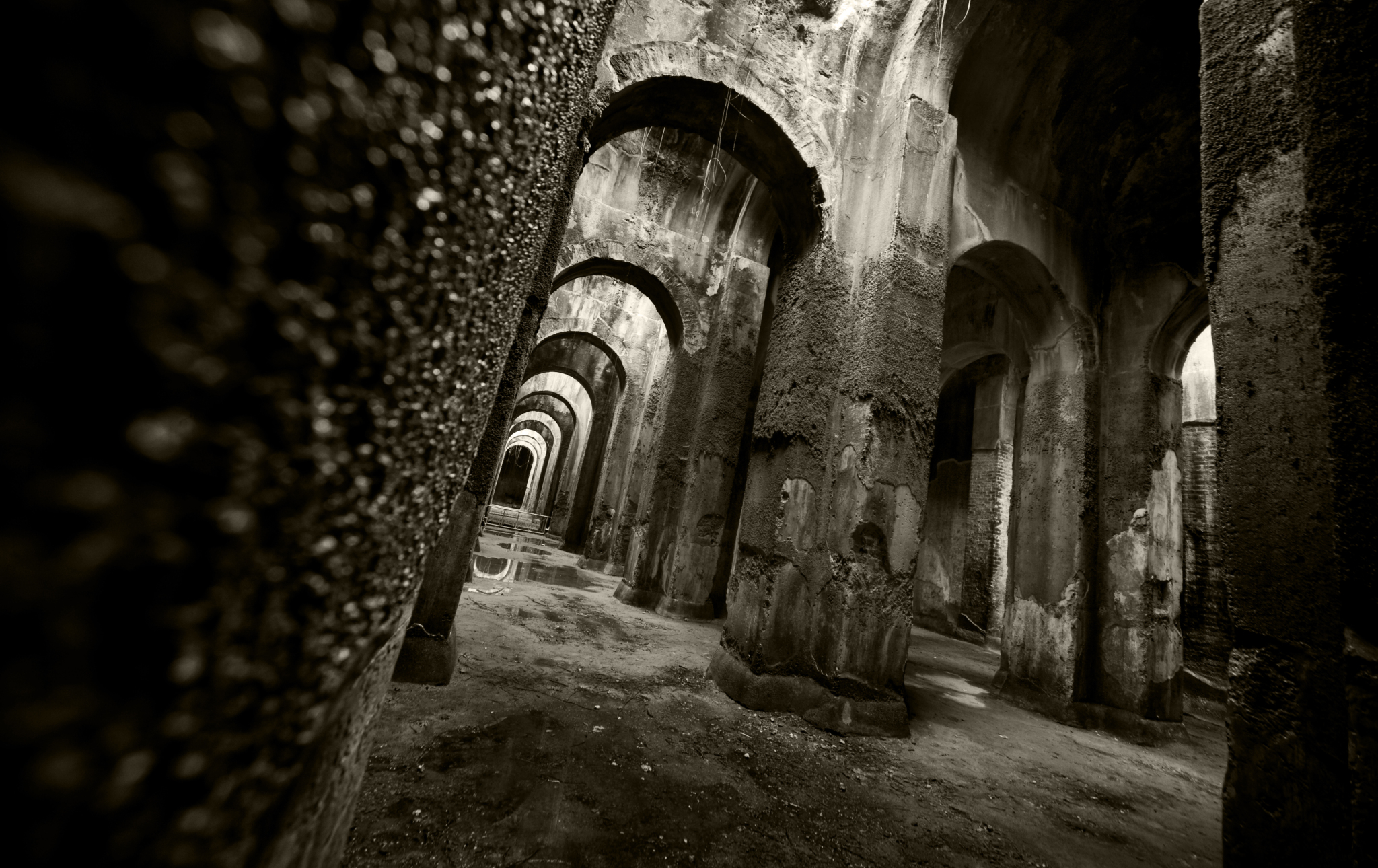 Imagem da antiga cisterna (Imagem: Escritório Bagua + Bhava)
