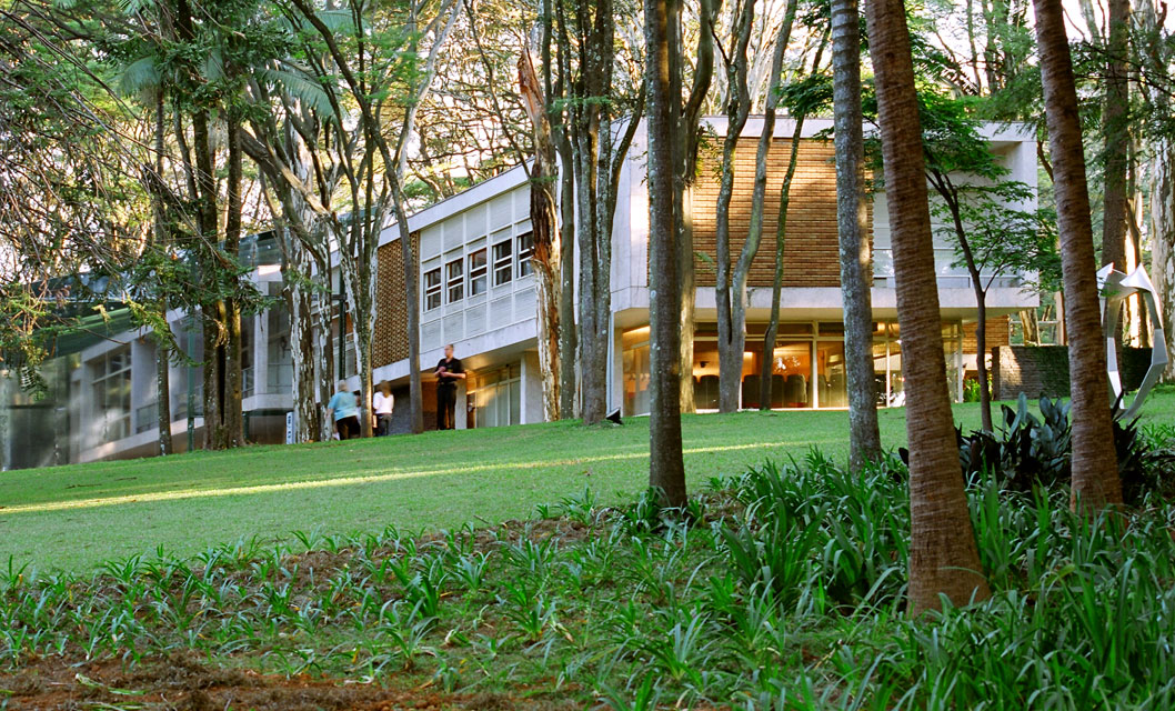 Detalhe da residência de Oscar Americano