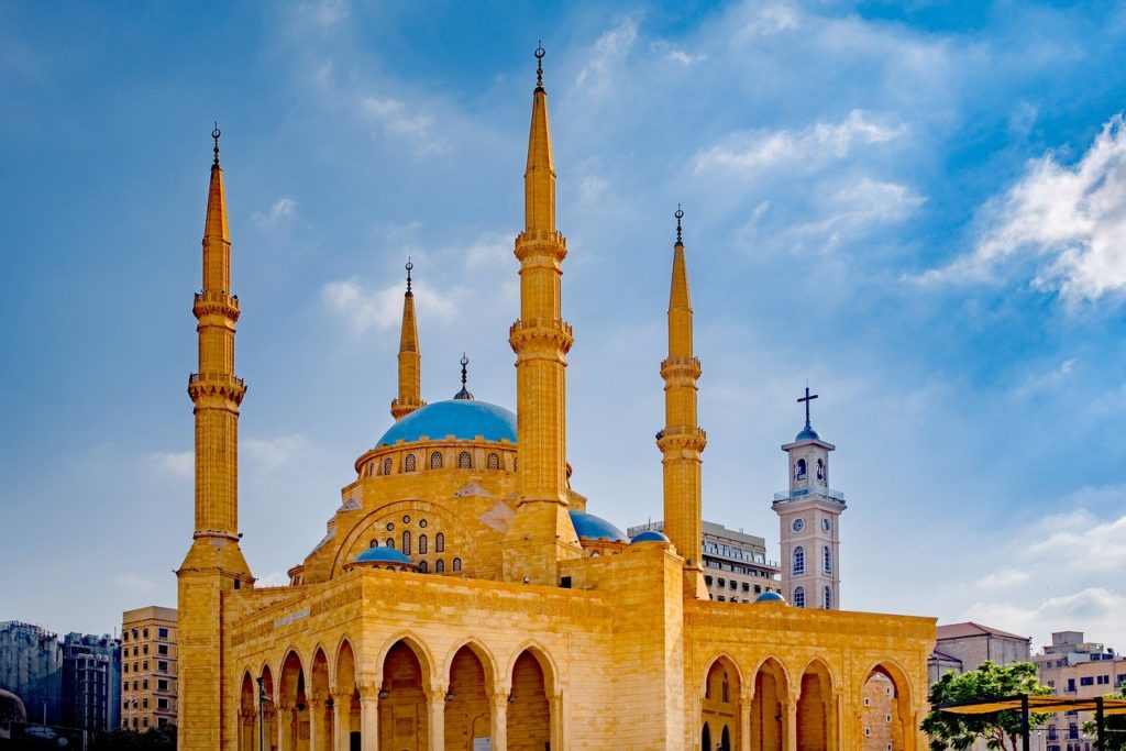 Líbano, Mohammad Al-Amin, Mesquita Azul
