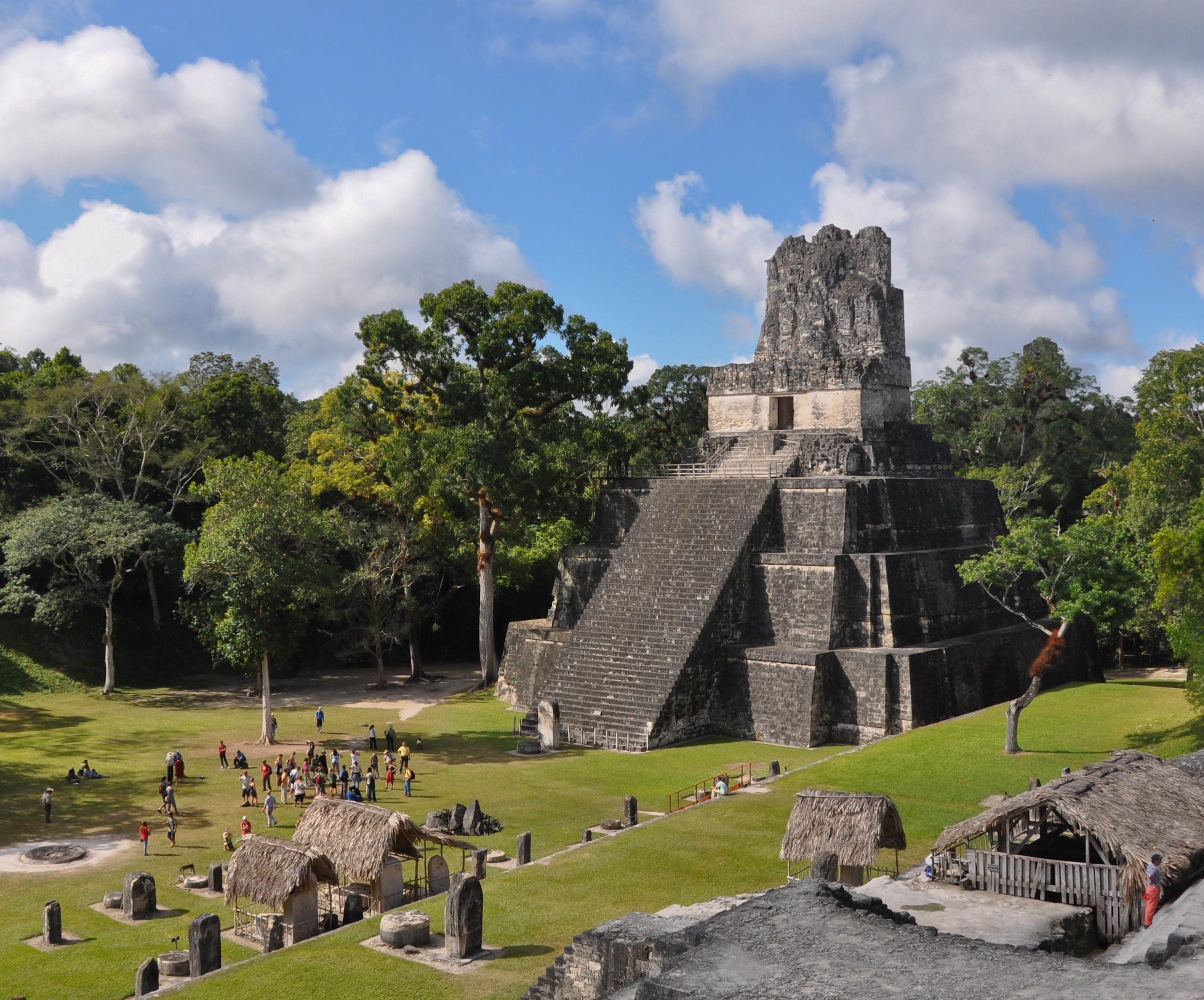 Templo de Tikal, na Guatemala
