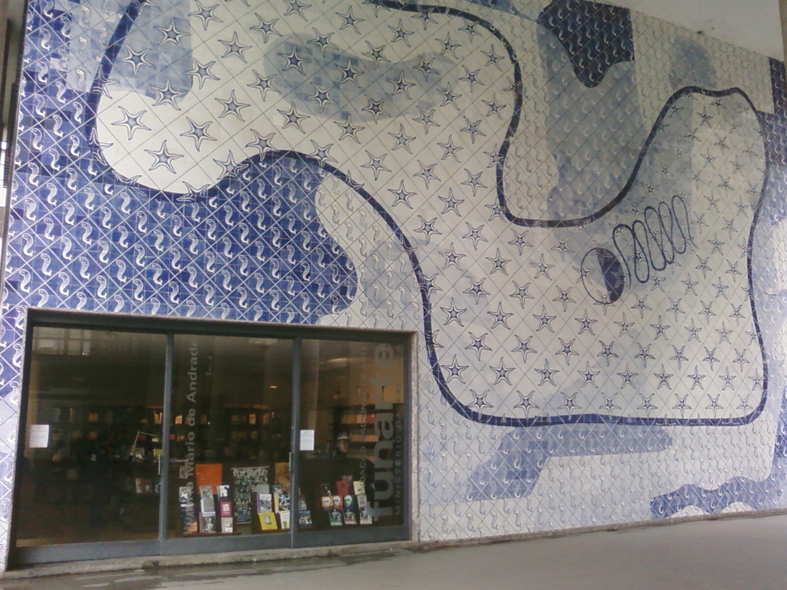 Os azulejos de Candido Portinari são um dos destaques do Edifício Gustavo Capanema