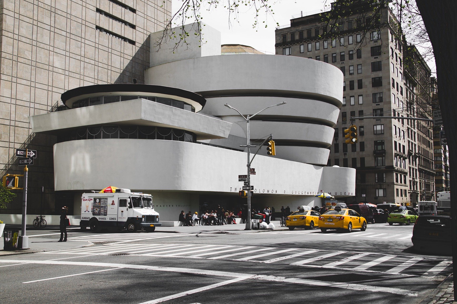 Museu Guggenheim, em Nova York, uma das obras-primas de Frank Lloyd Wright