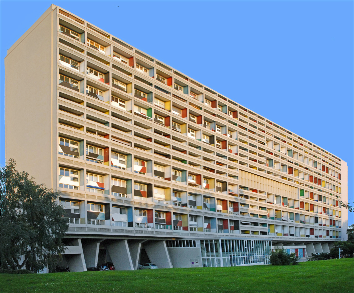 Arquitetura futurista, Corbusierhaus, Berlim, Alemanha