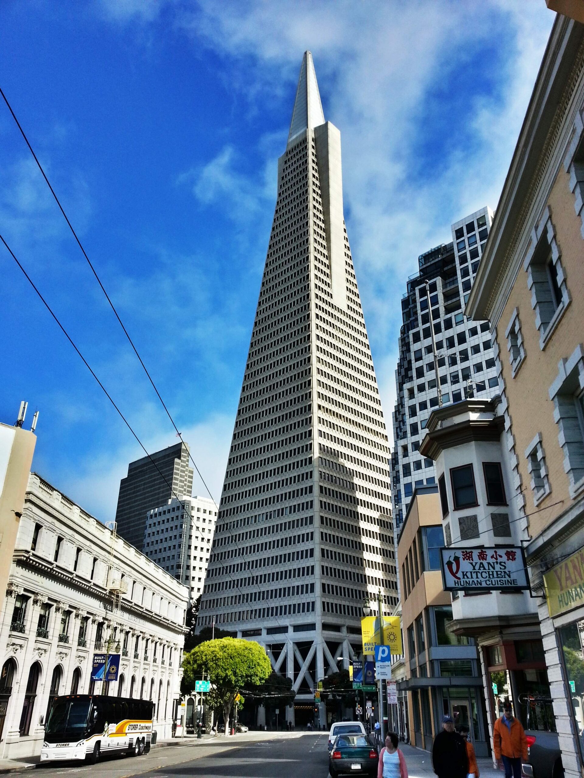 Arquitetura futurista, Transamerica Pyramid, São Francisco, EUA