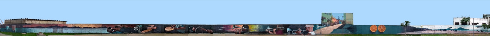 Grande mural de Apolo Torres leva vida à região do Porto, no Rio de Janeiro