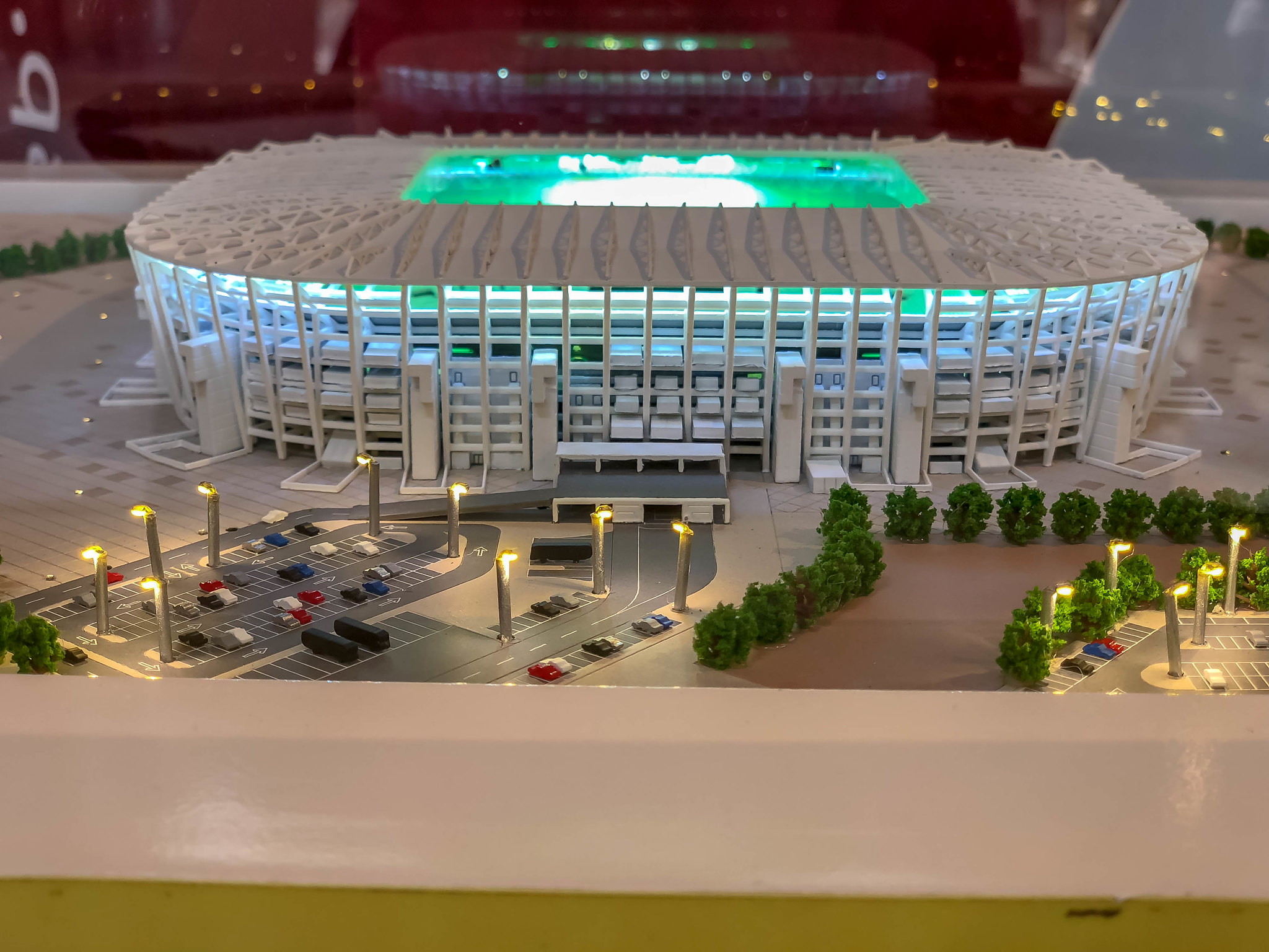 Ras Abu Aboud é estádio da Copa do Mundo 2022 construído a partir de contêineres