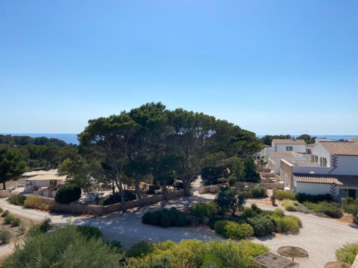 paisagem selvagem de Menorca