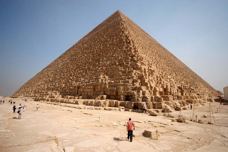 Arquitetura egípcia, Pirâmide de Quéops