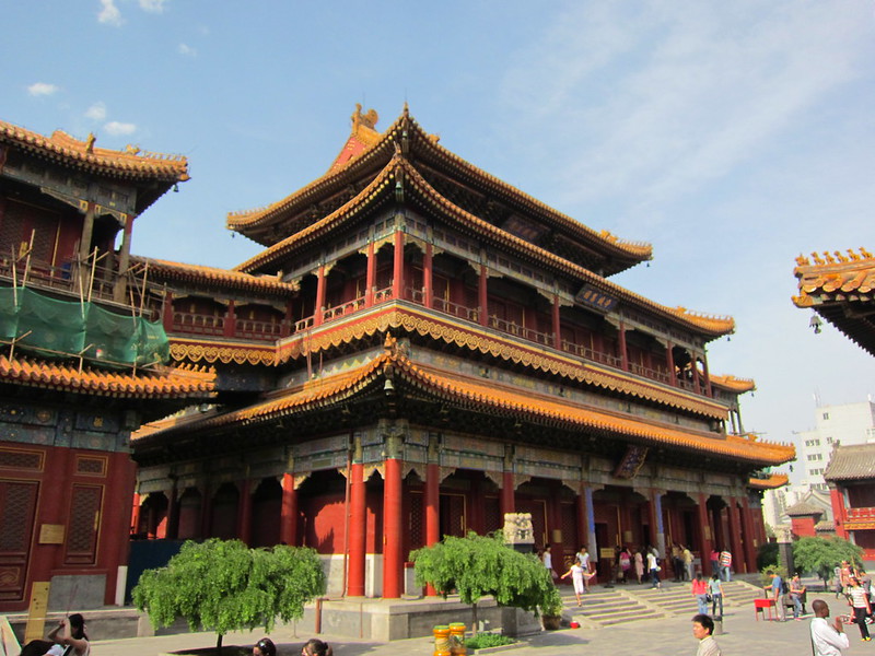 Arquitetura chinesa, Templo Younghe