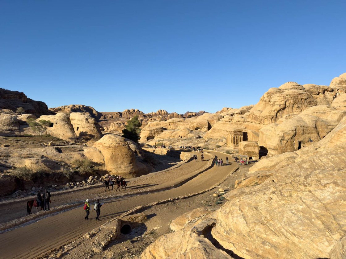 cânion Siq em Petra
