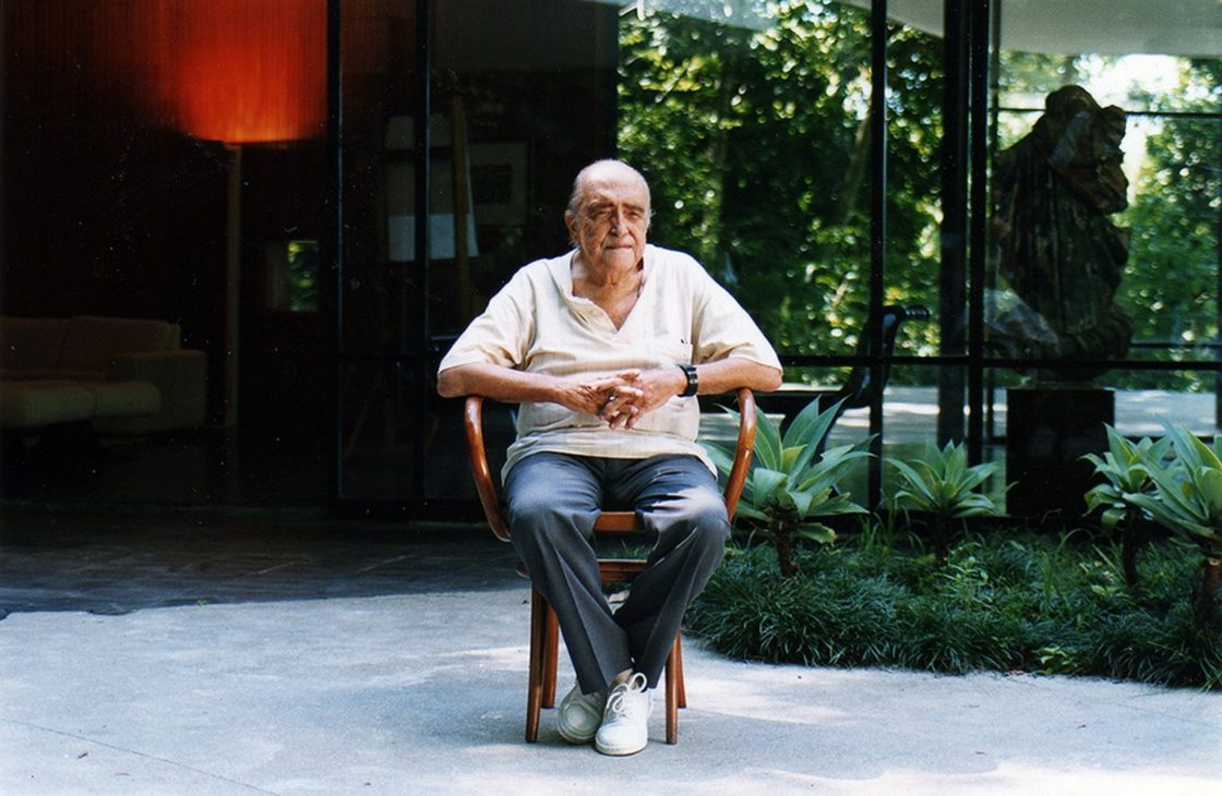 Oscar Niemeyer em entrevista para documentário