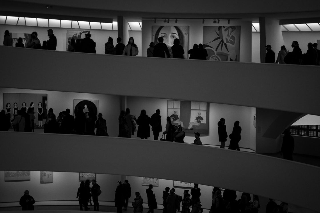 corredores em espiral do Guggenheim