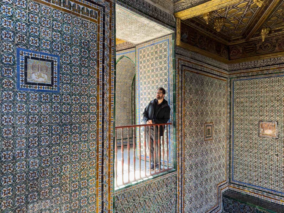 azulejos coloridos, Sevilha, Espanha