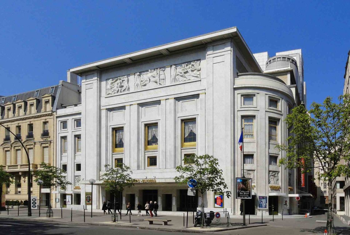 Fachada do Théâtre des Champs-Élysées