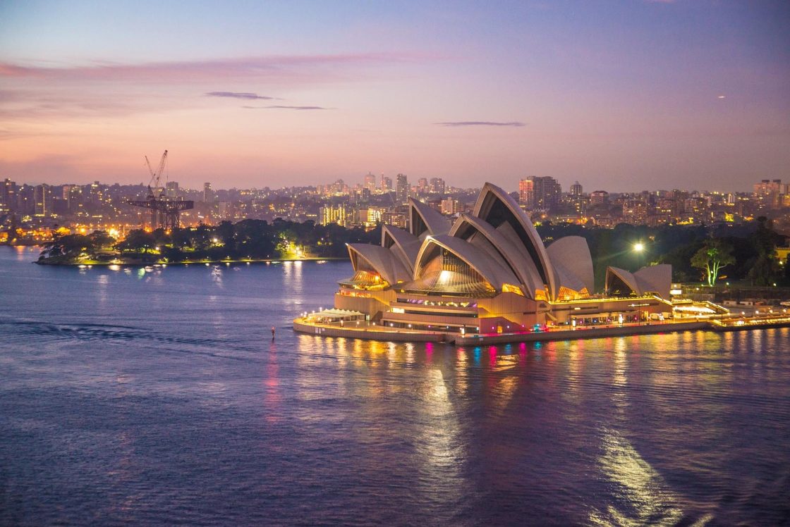 Sydney Opera House, um dos cartões-postais da cidade australiana, que retorna ao top 10 do ranking