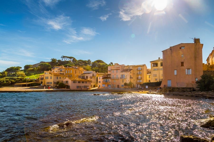 Praia de La Ponche, em Saint-Tropez