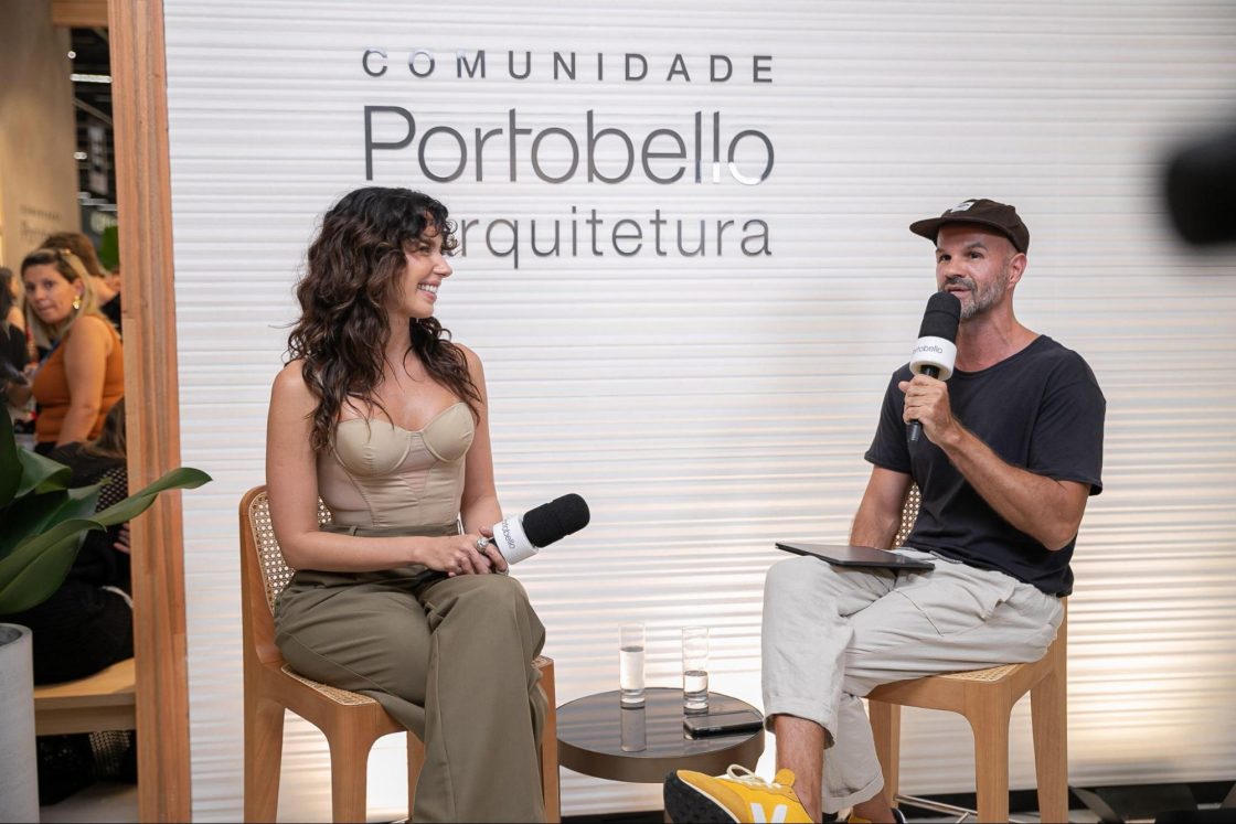 Camila Coutinho e André Carvalhal abriram o segundo Archtrends Talk 