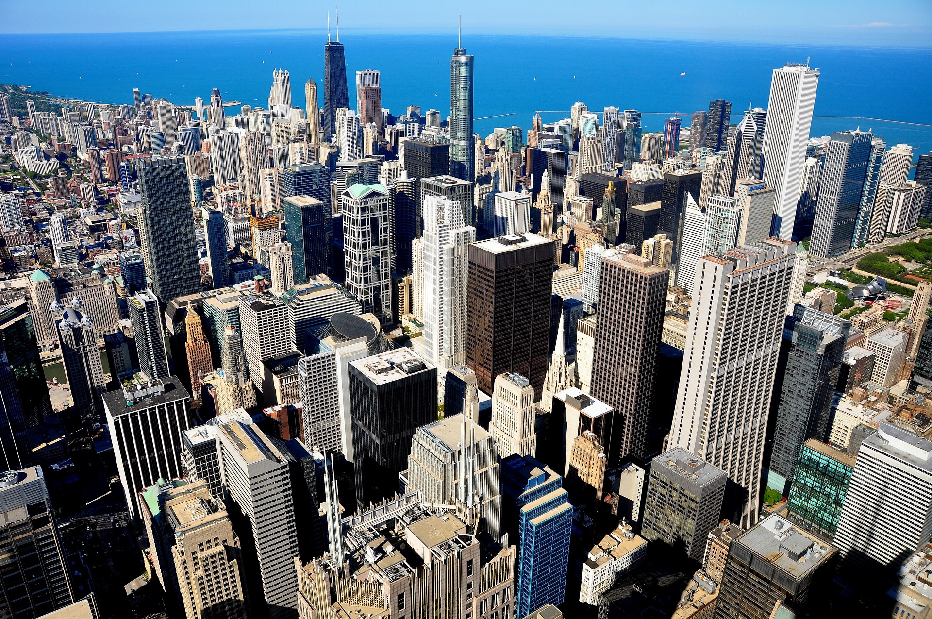 Vista de Chicago a partir da Willis Tower