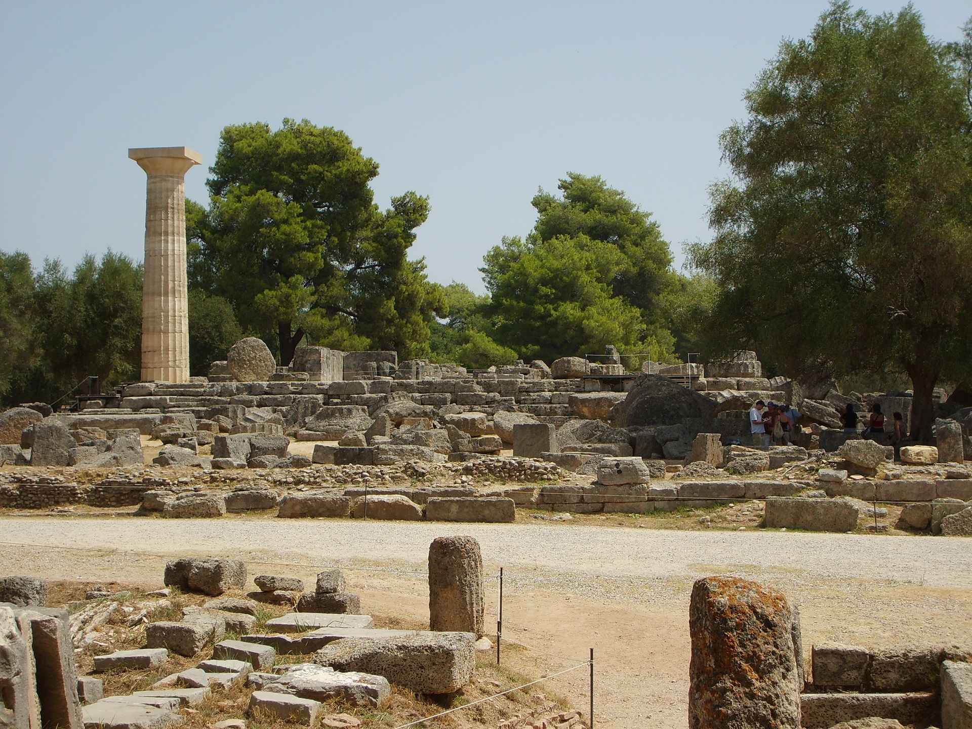 templo de zeus em olímpia