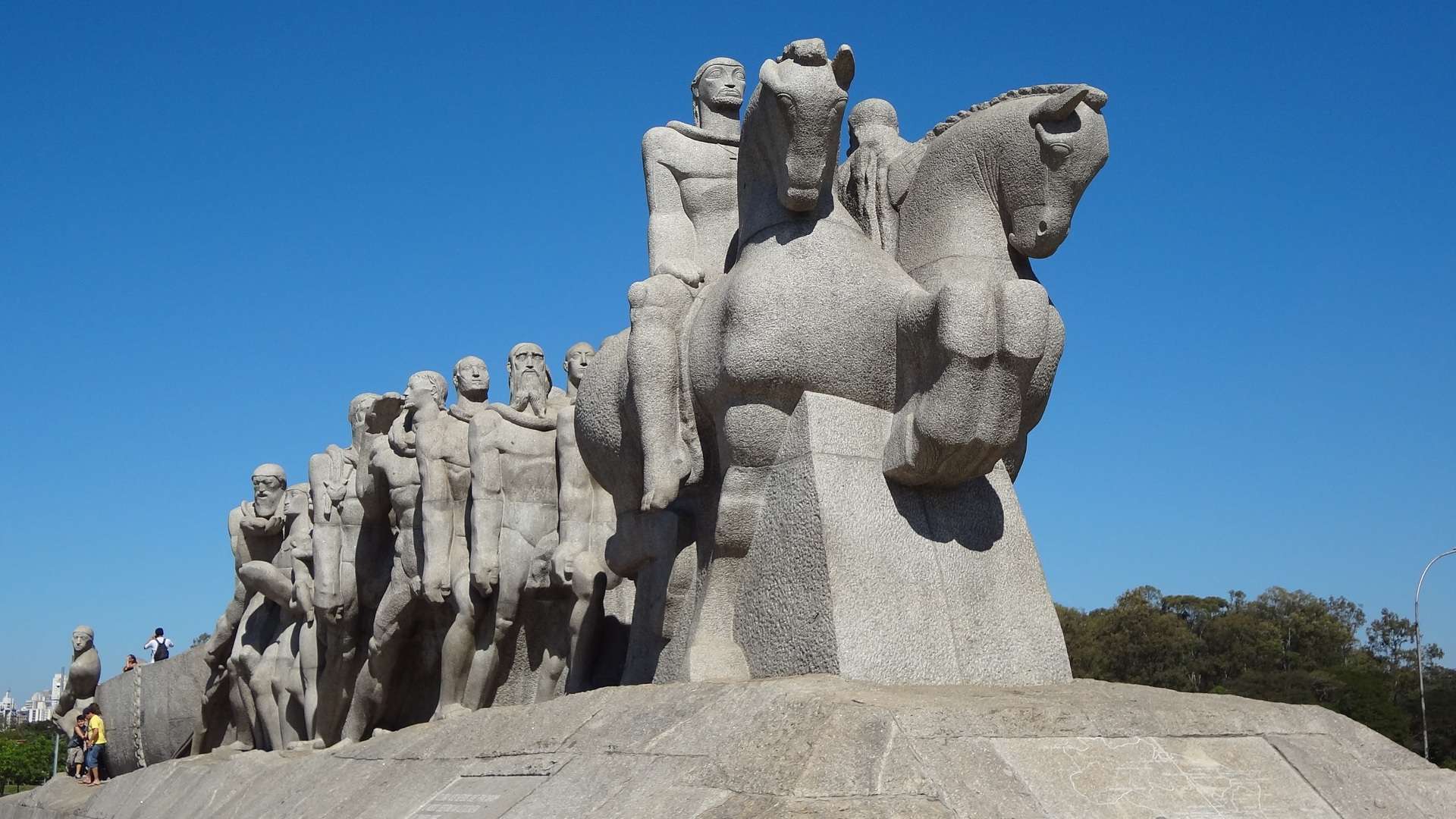 Monumento às Bandeiras, em São Paulo