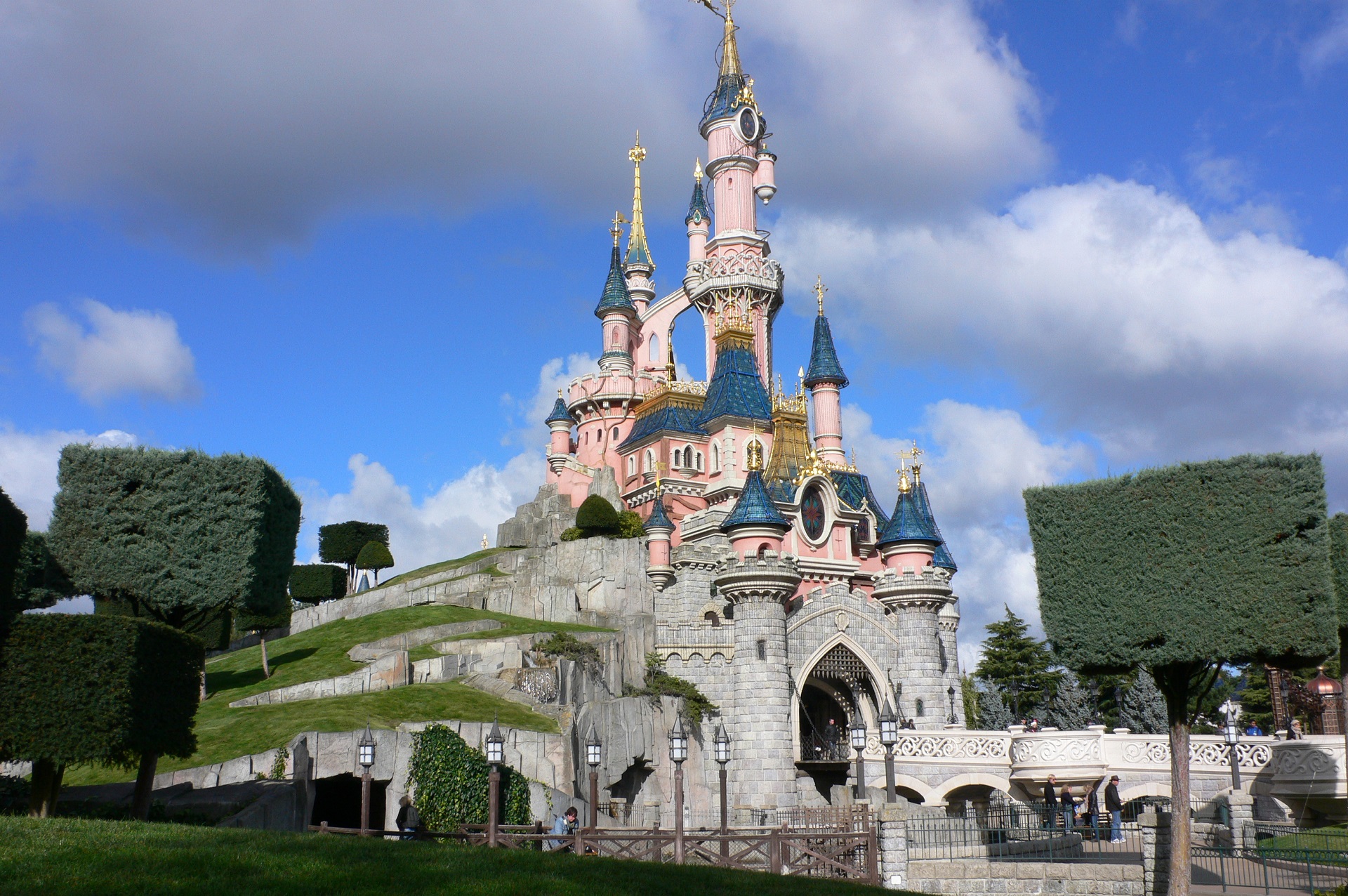 Castelo da Cinderella na Disneyland Paris