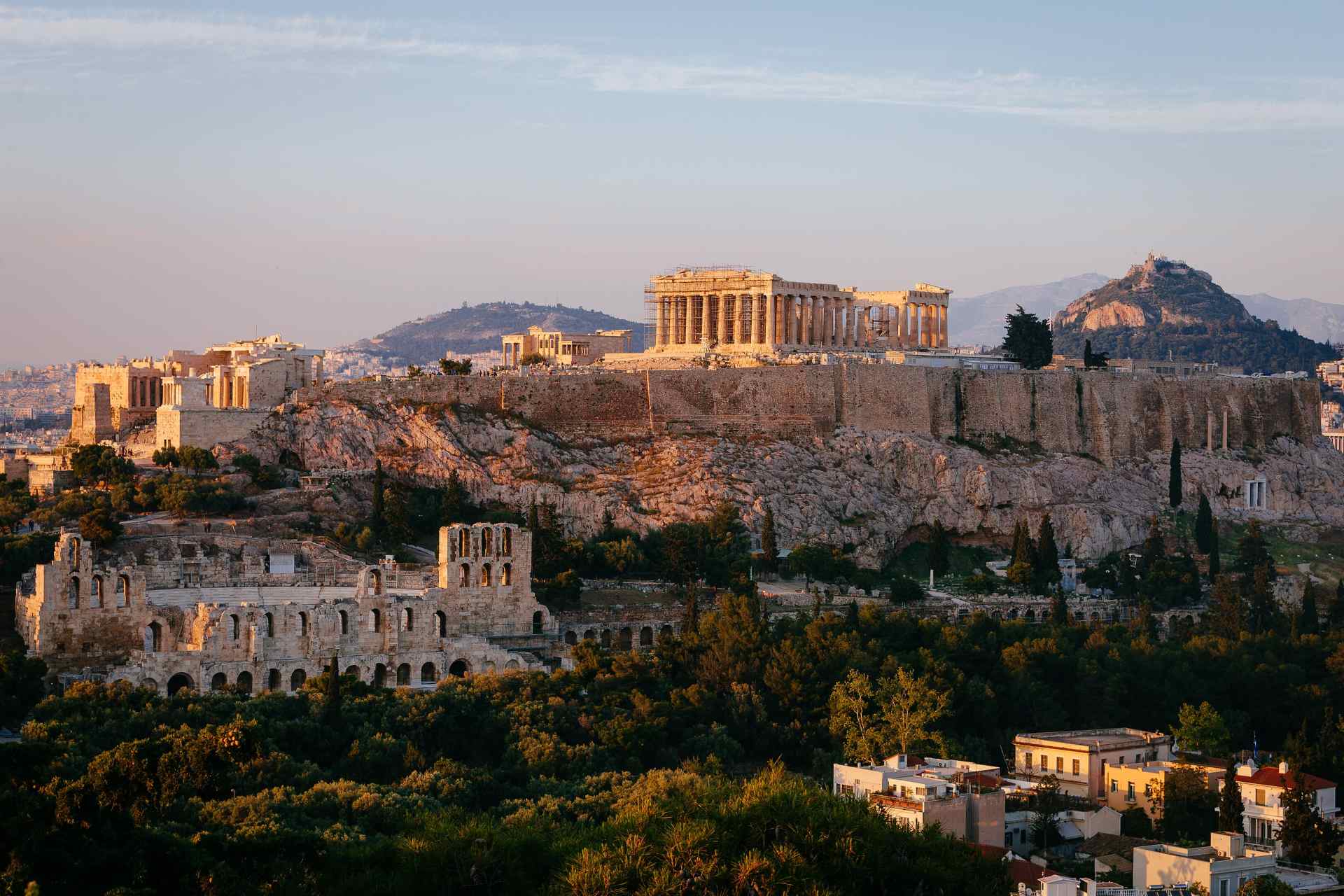 Acrópole de Atenas, na Grécia