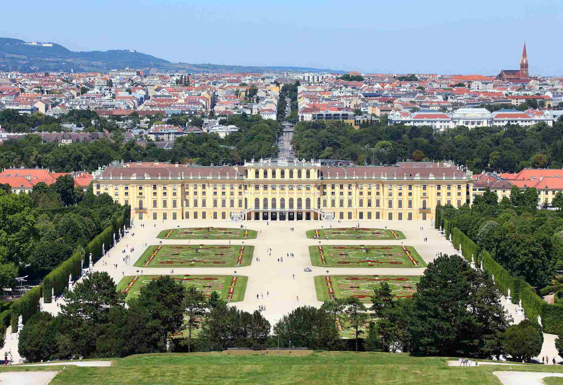 Palácio de Schönbrunn, na Áustria