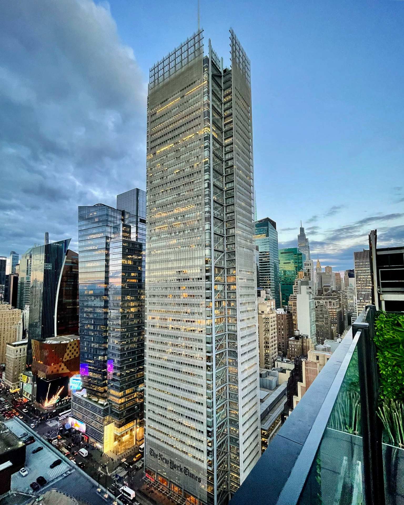 prédio do New York Times, obra de renzo piano