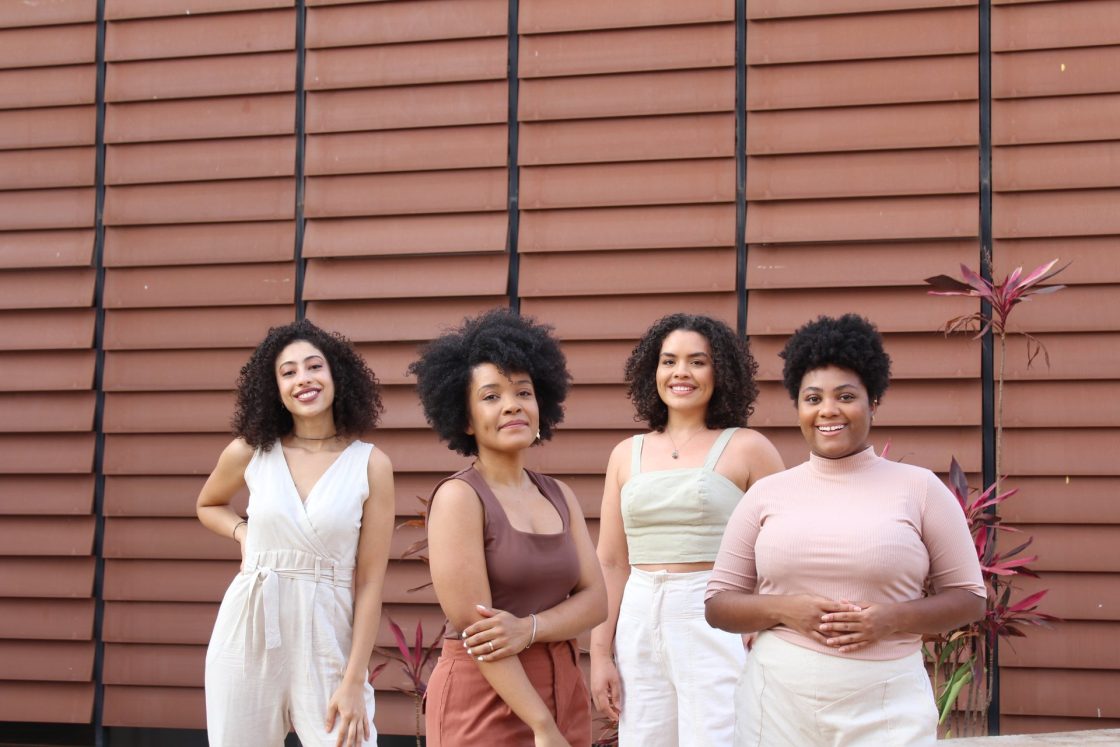 arquitetas e urbanistas: Ana Victória Paiva, Tamires de Alcântara, Carollyna Bernardo e Marina Rosa