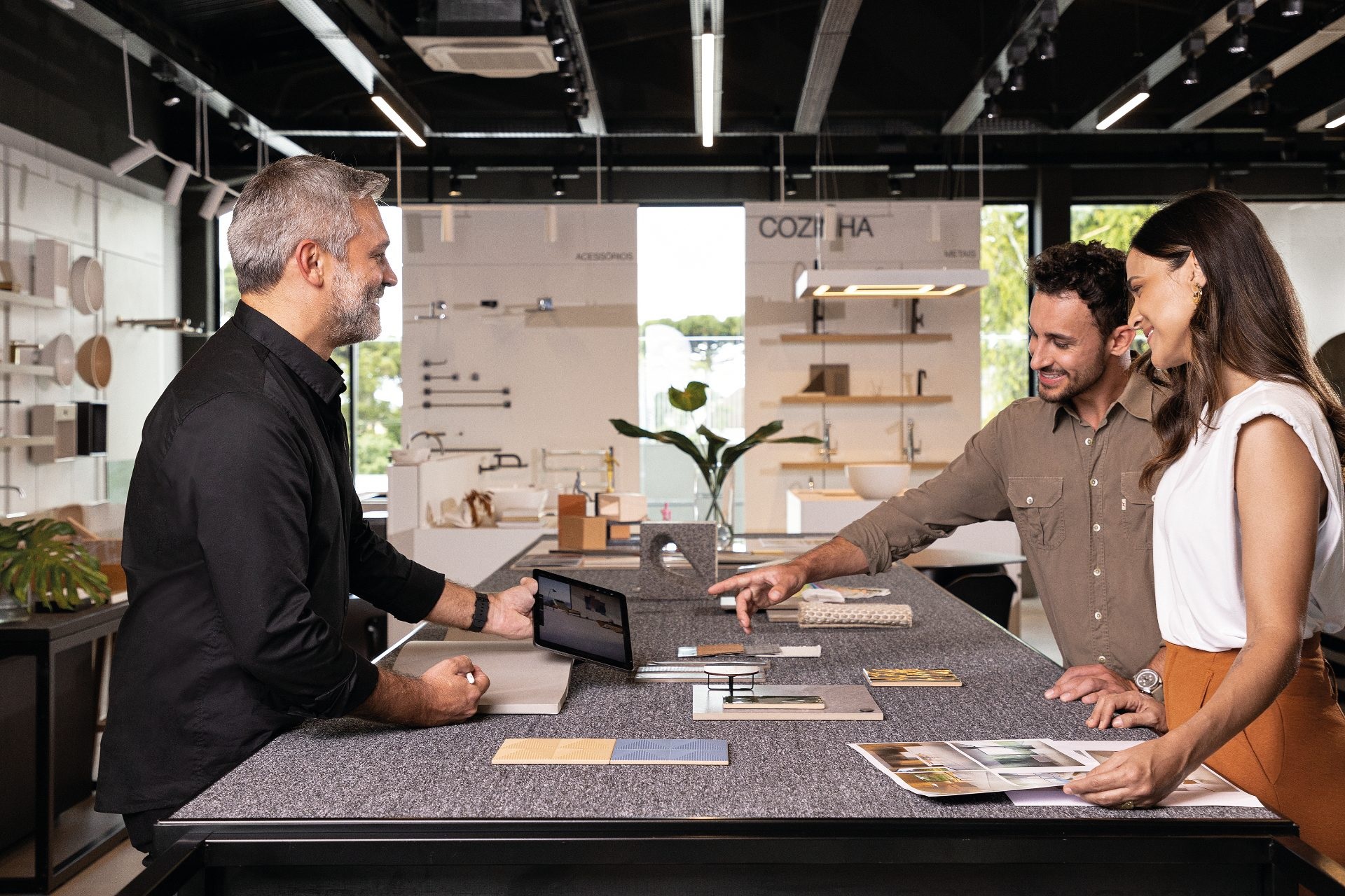 inspiração e conexão no atendimento da portobello shop