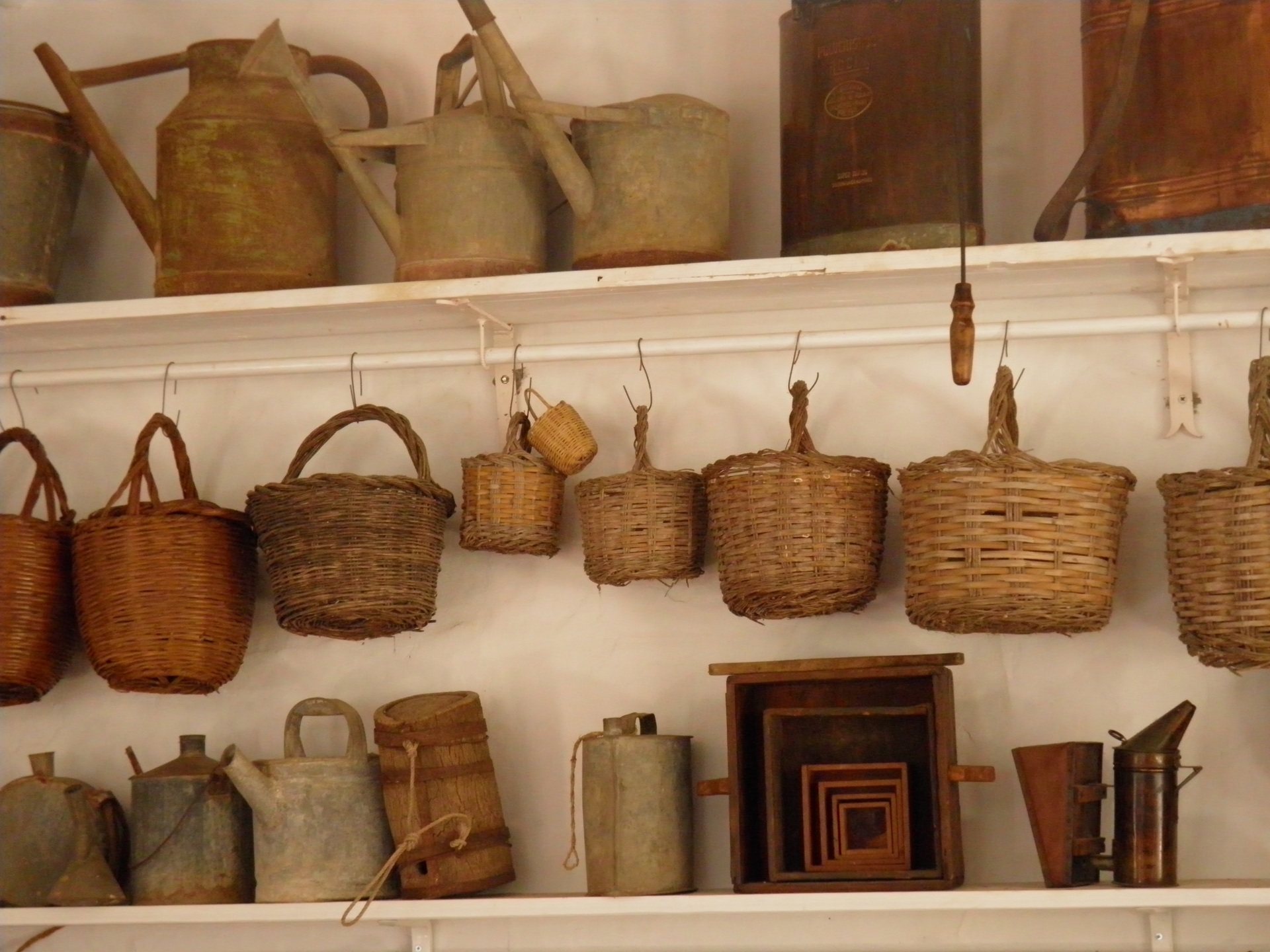 Cestos de palha