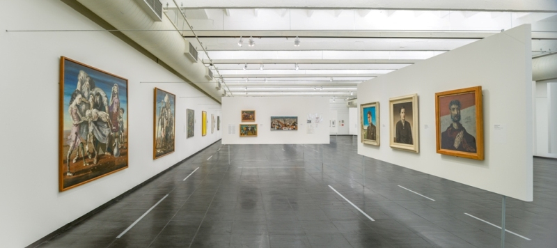 Obras de arte brasileira do século 20 expostas no MASP