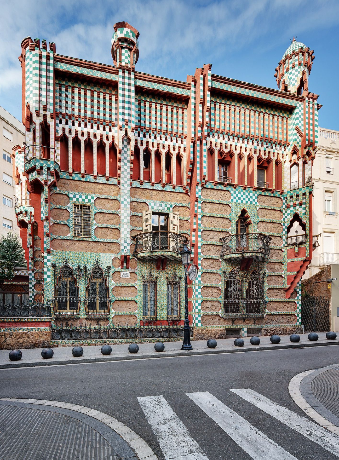 Casa Vicens, em Barcelona