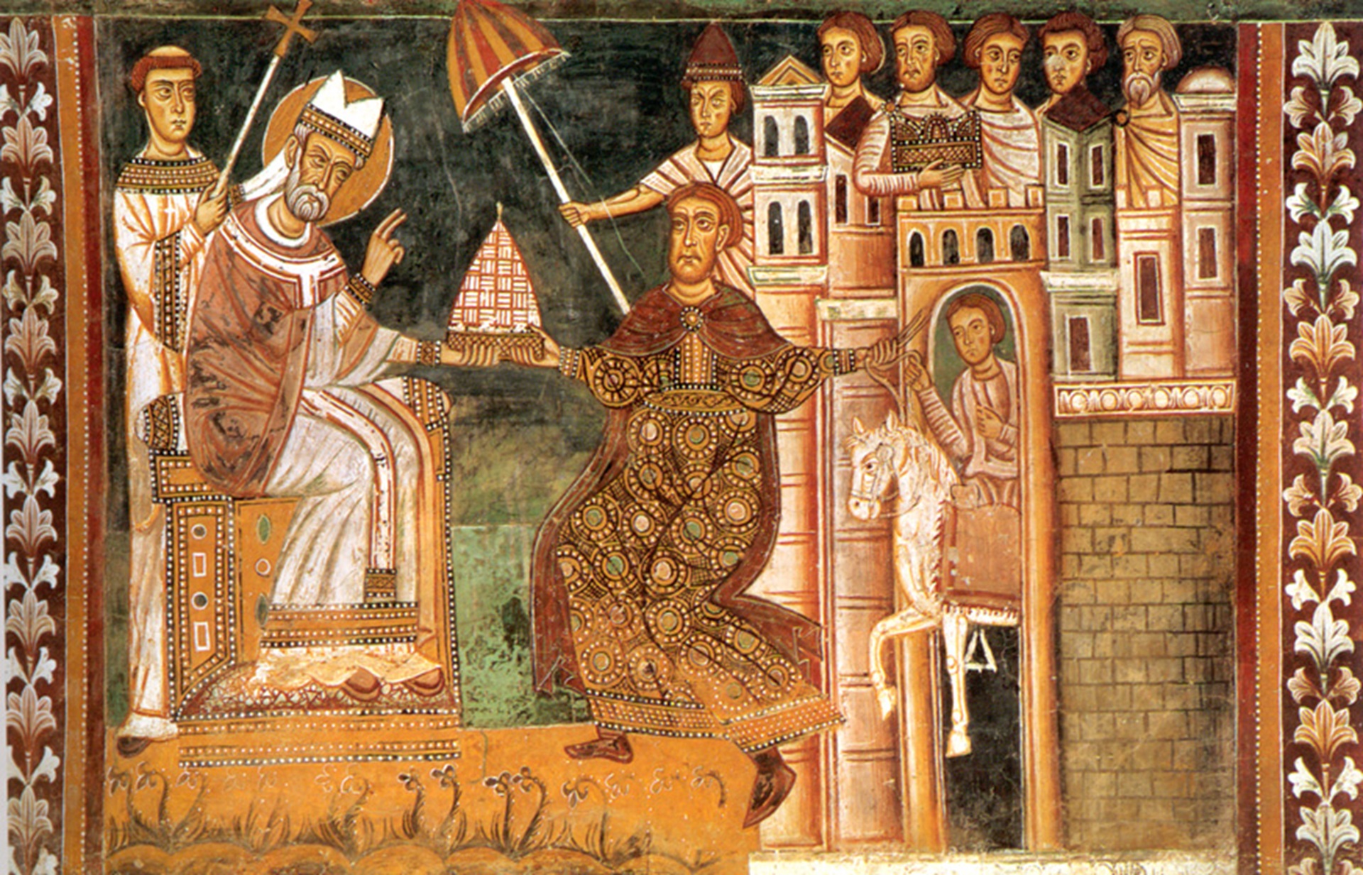Entre fé e poder, o encontro de imperador e papa marca o mito fundador da autoridade temporal da Igreja